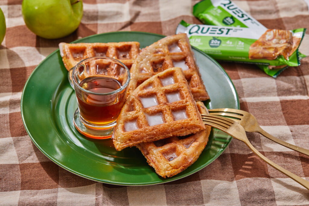 Quest Apple Fritter Waffles | Quest Blog