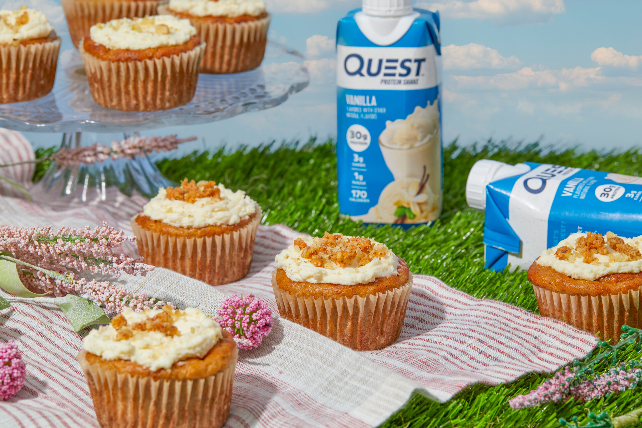 Quest Carrot Cupcakes