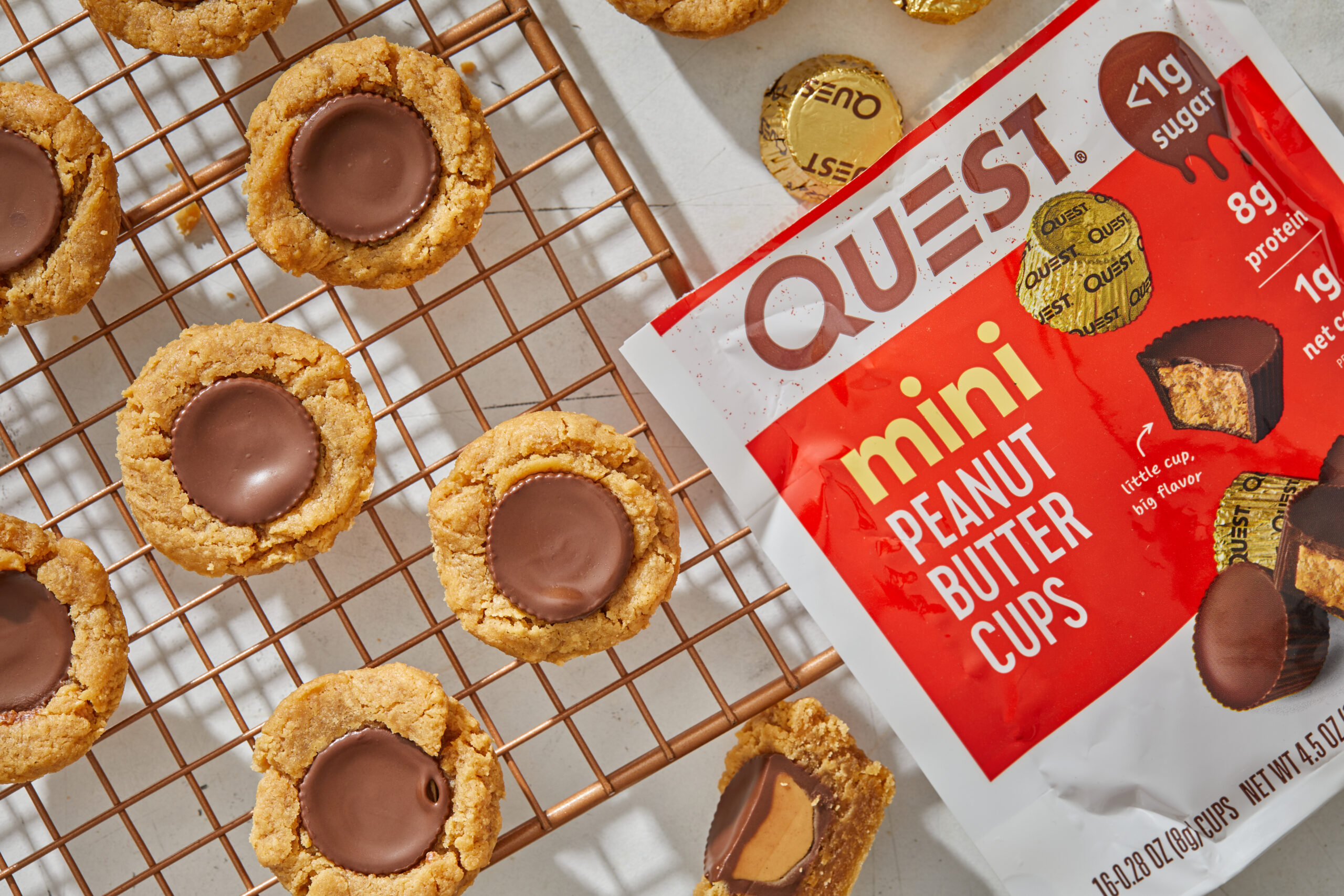 Quest April 2024 Recipe, April W4 Peanut Butter Cookie Cups