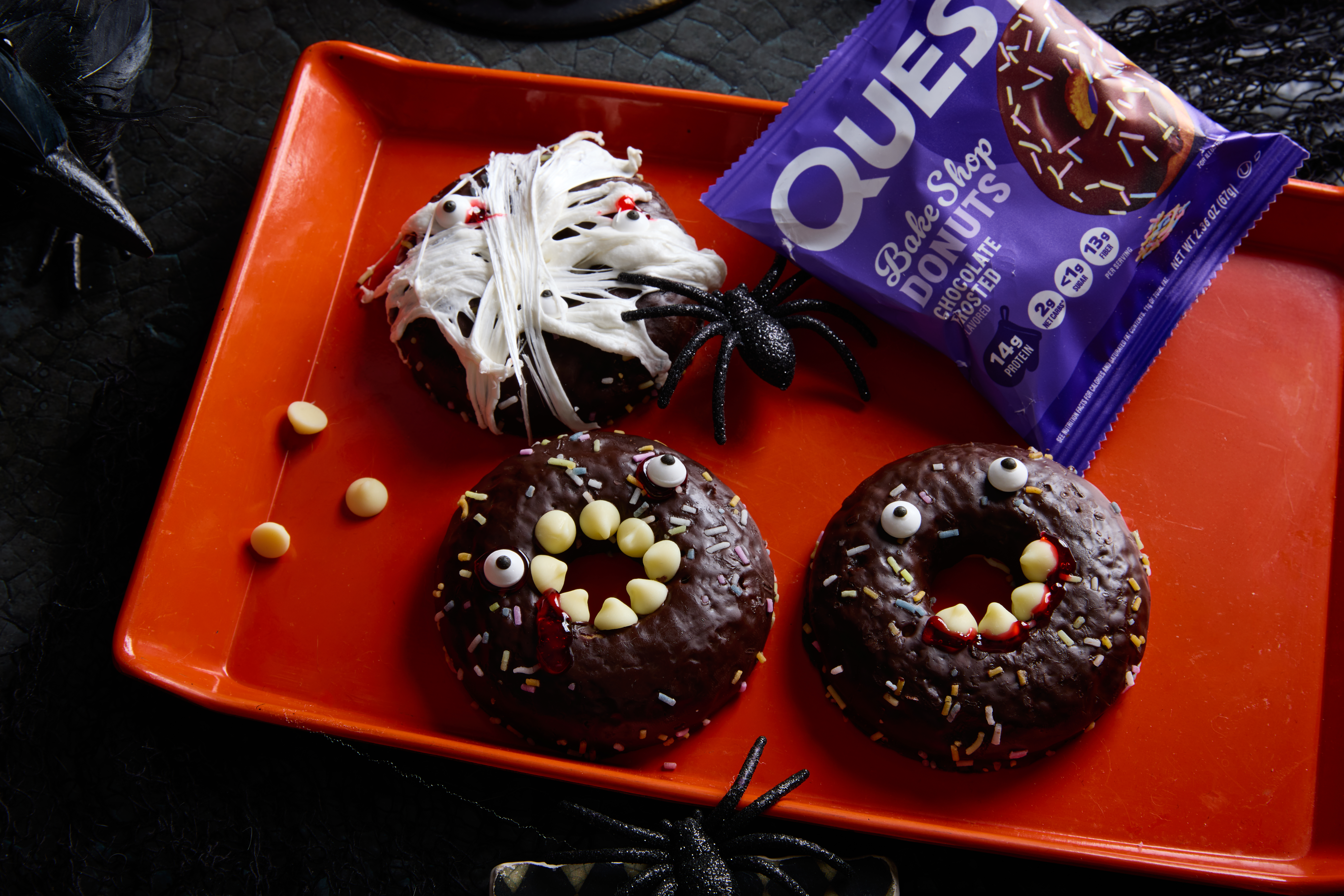Halloween Chocolate Frosted Donuts, October 2025