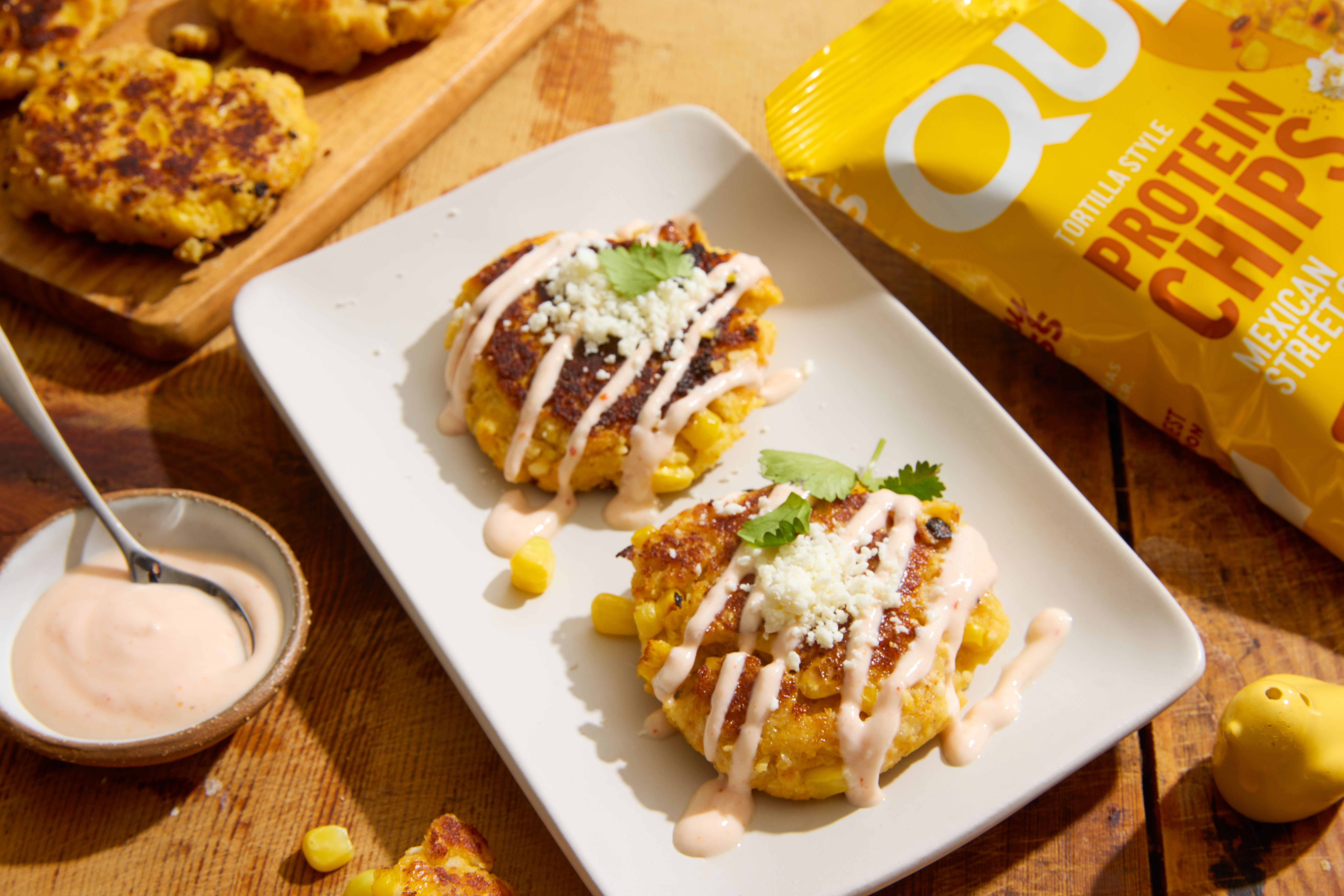 Quest Mexican Street Corn Fritters Recipe