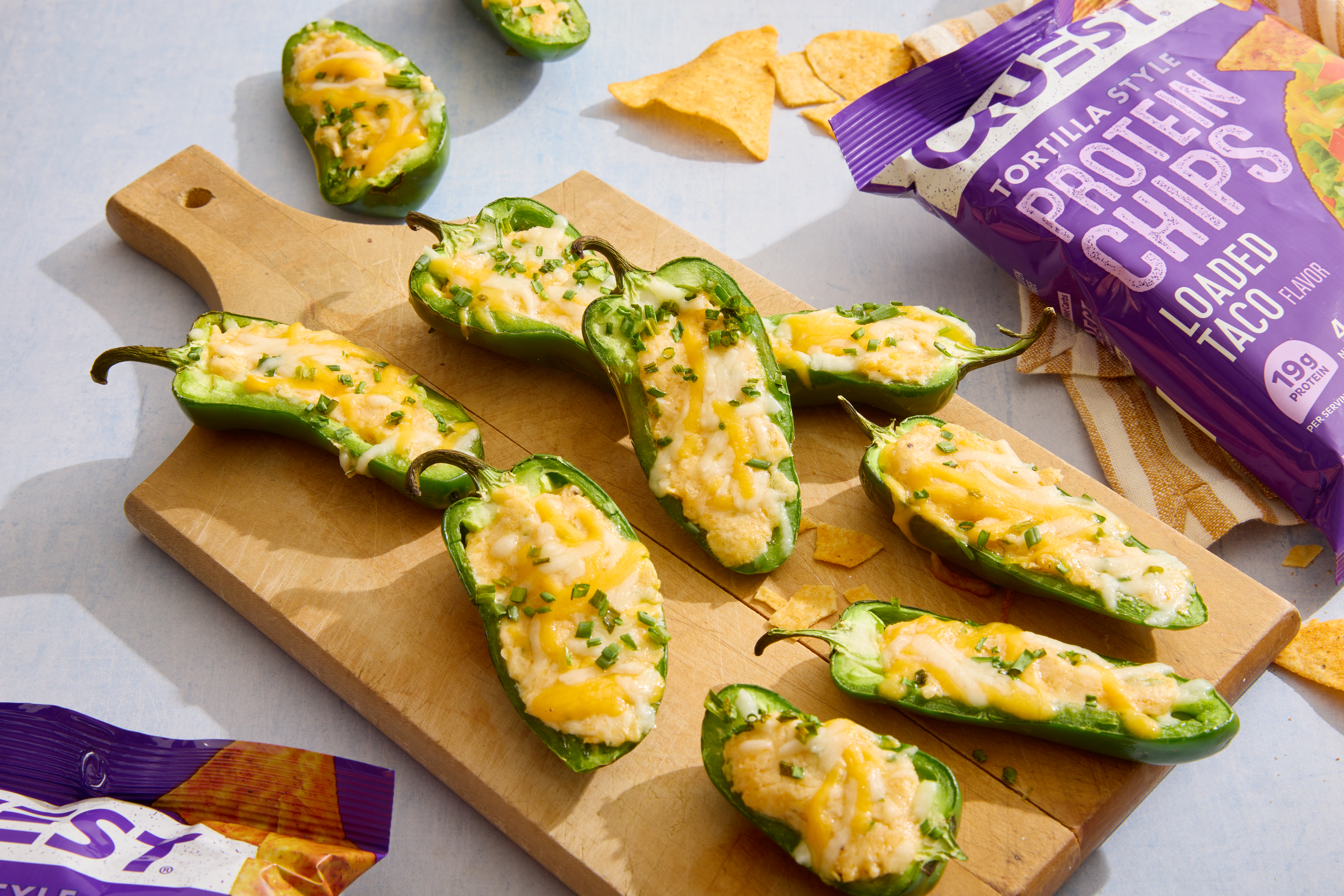 Quest Loaded Taco Jalapeno Poppers Recipe