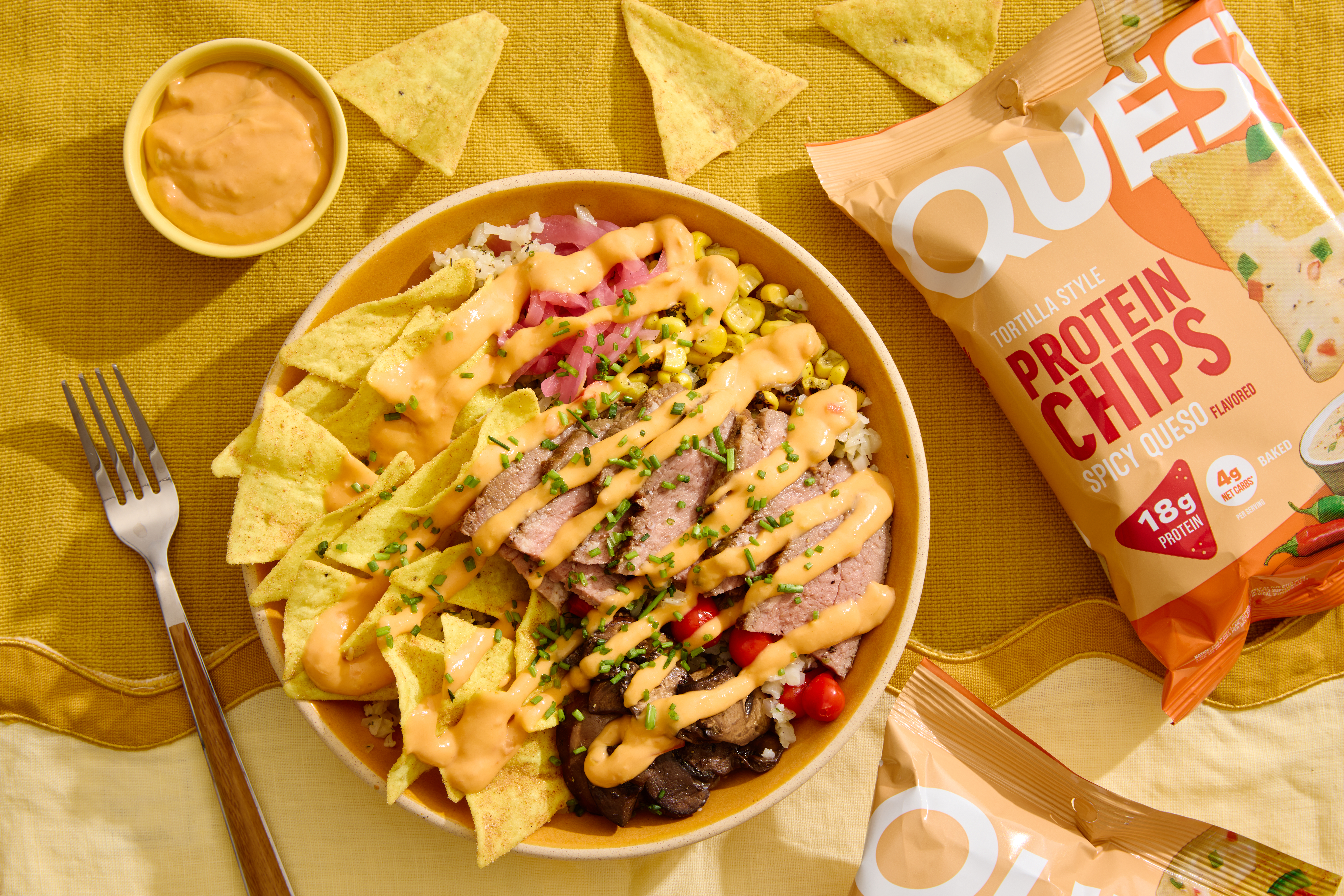 Quest Spicy Queso Steak Bowl Recipe
