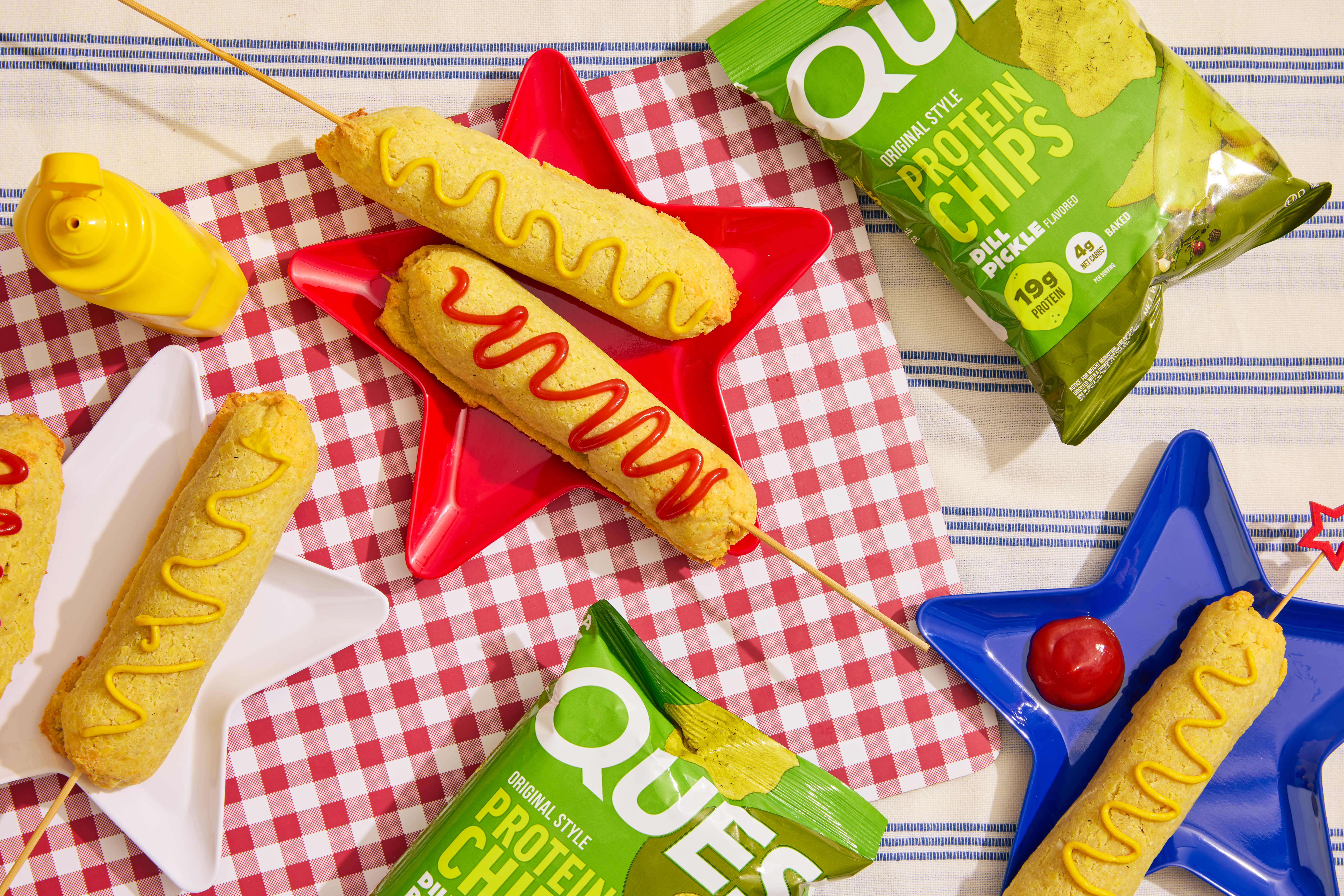 Quest Dill Pickle Corn Dogs Recipe