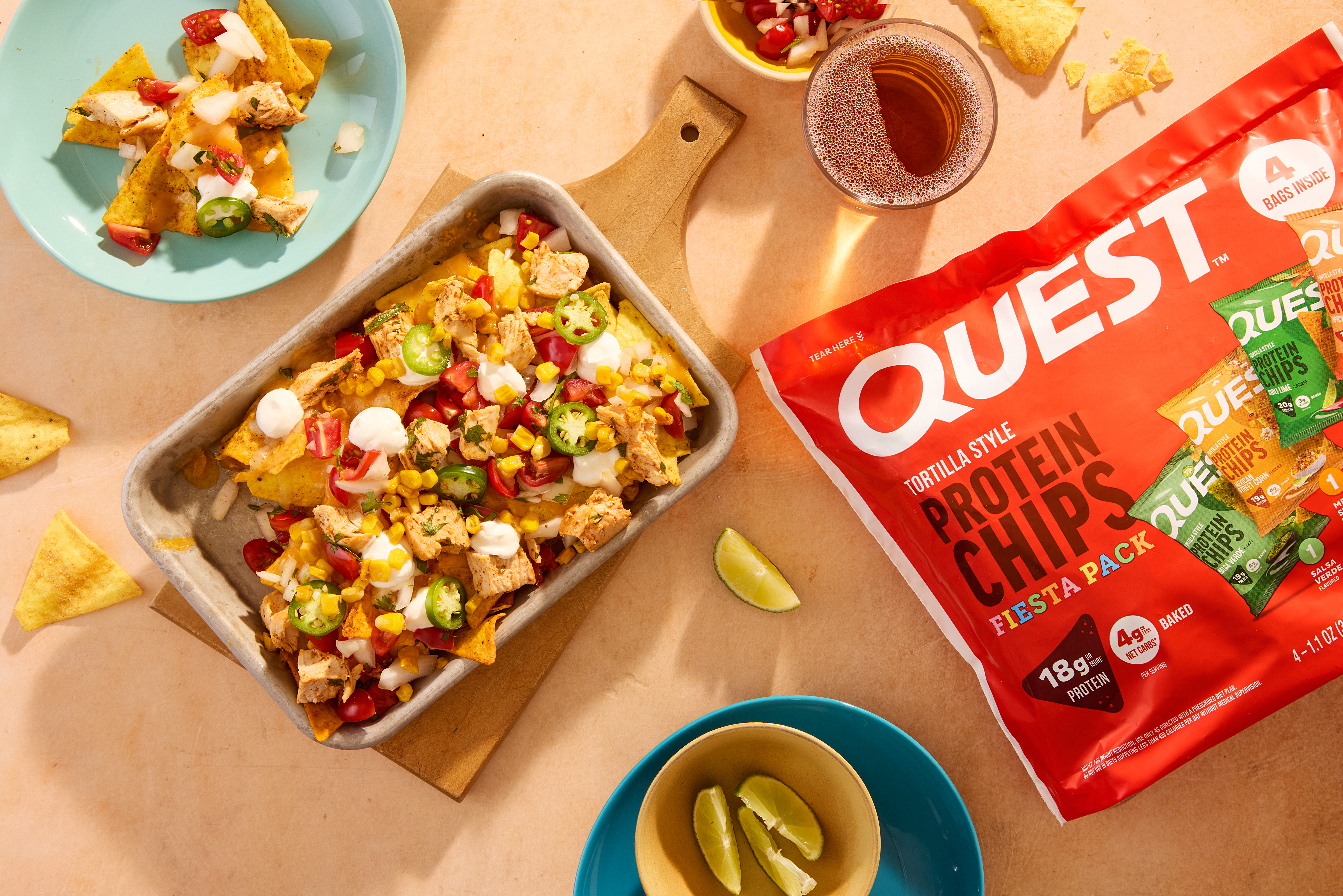 Quest Fiesta Pack Chicken Nachos Recipe
