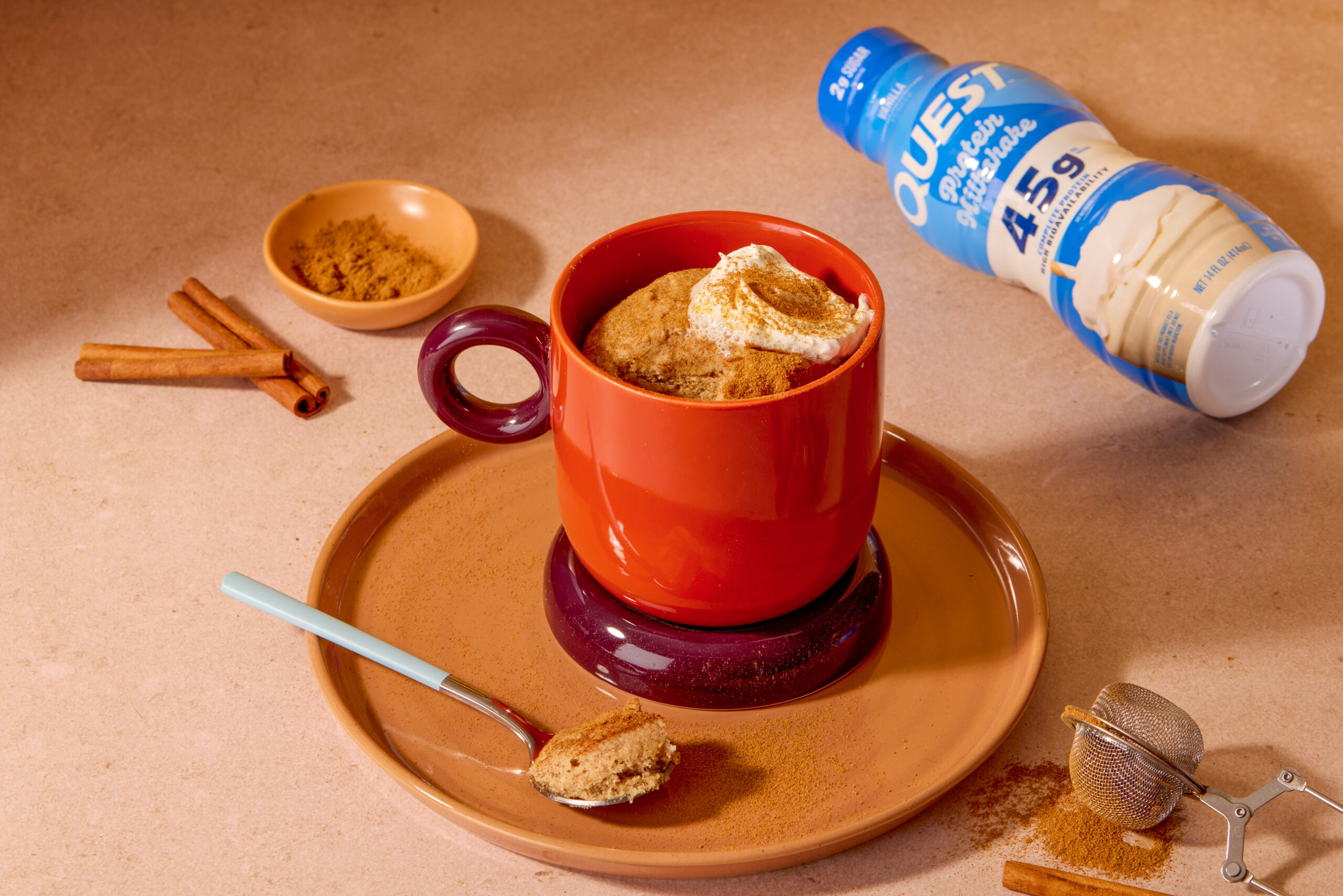 Quest Vanilla Spiced Mug Cake Recipe